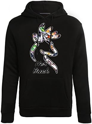 Moguer Her Buck His Doe Split Deer Matching Couple Hoodies