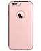 iPhone 7 Plus Case,BENTOBEN Slim 3 in 1 Heavy Duty Shockproof Drop Protection Hybrid Hard PC Cover Soft Silicone Bumper Full-Body Protective Phone Case Cover for iPhone 7 Plus(5.5 inch),Cute Rose Gold
