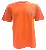 Harley-Davidson Men's Back Off Bar & Shield Short Sleeve T-Shirt, Safety Orange