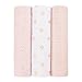 aden + anais metallic swaddle 3 pack, primrose