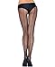 Leg Avenue PD803 Women's Professional Rhinestone Backseam Fishnet Pantyhose Tights