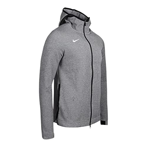nike men's dry showtime full zip basketball hoodie