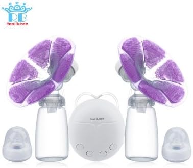Powerful Double Intelligent Microcomputer USB Electric Breast Pump with Milk Bottle Cold Heat Pad Nipple