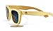 Real Solid Handmade Wooden Sunglasses for Men, Polarized Lenses with Gift Box (Bamboo)