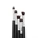 Dermatique Silver Makeup Brush Set, Beauty Blending, Face Powder, Blush Brushes Perfect for Use as Bronzer Brush, Concealer Brush, Contour Brush, Cosmetic Brush, Foundation Brush,etc.(10pcs, Silver)