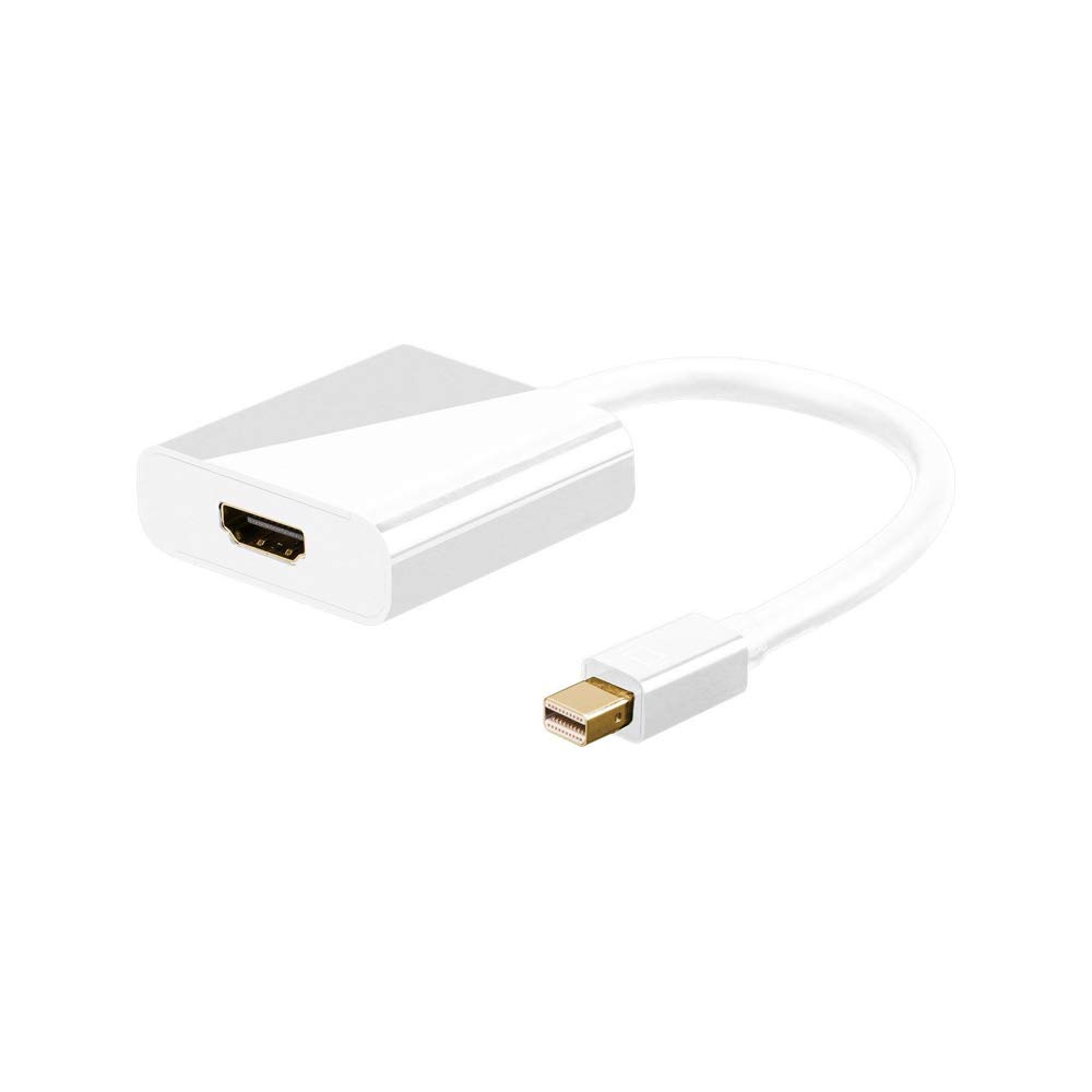 Goobay 67880 Mini DisplayPort/HDMI Adapter Cable 1.2 Gold-Plated - Mini DisplayPort Male to HDMI Female (Type A)
