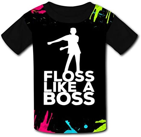 Custom Fort-nite Floss Like A Boss Boys Girls Teenager Tee Shirt Children Youth T-Shirts