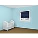Chicology Cordless Magnetic Roman Shades / Window Blind Fabric Curtain Drape, Thermal, Room Darkening - Sailor's Navy, 23