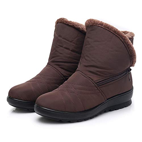 6 Womens+Waterproof+Thermal+Thickened+Footwear