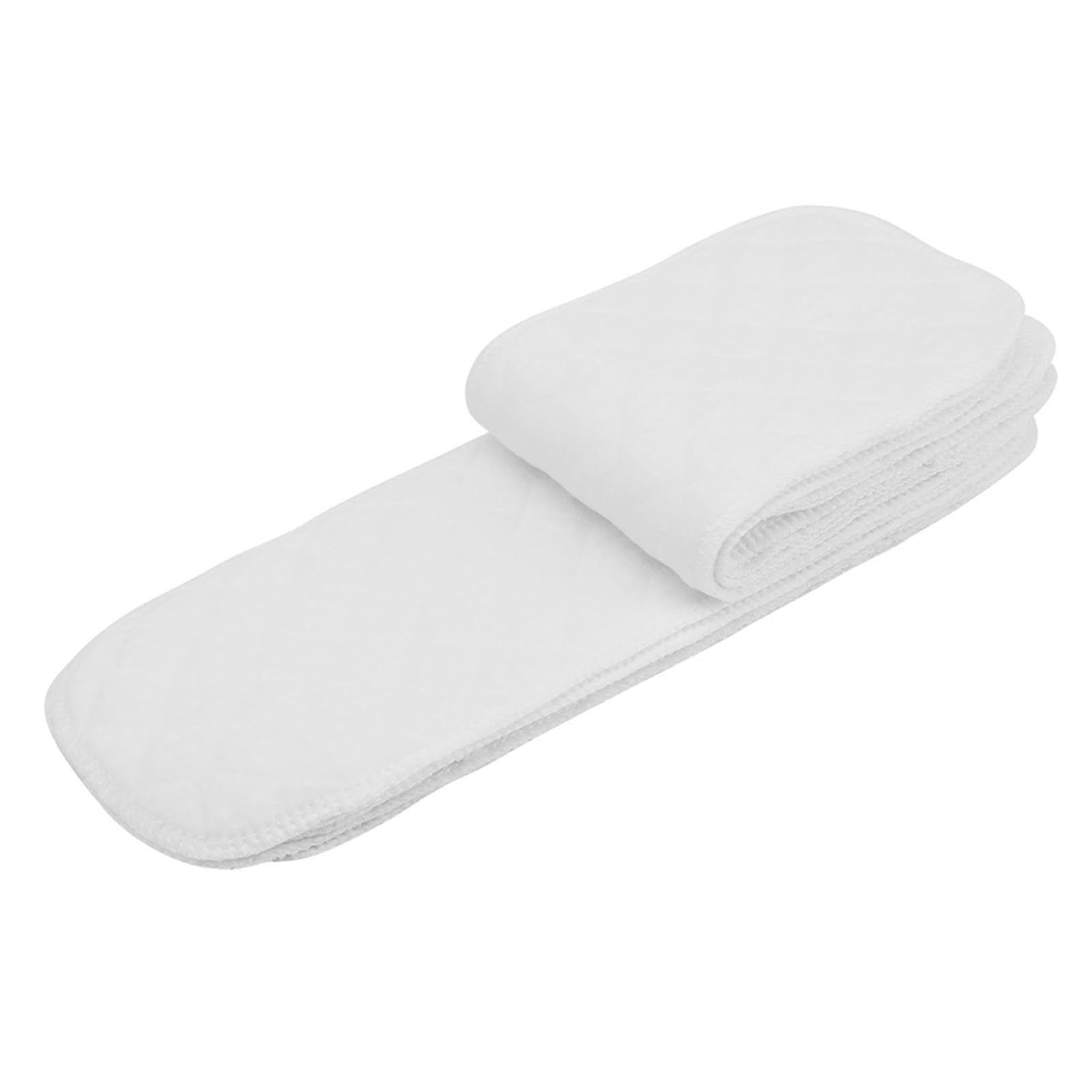 10pcs Cotton Cloth Diapers Washable Reusable Nappy High Absorbency Soft Safe Liners Inserts for Newborns Babies Toddlers 6 Layers Soft Skin Friendly Reusable Cloth Nappies