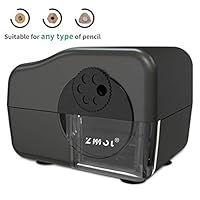 Electric Pencil Sharpener Heavy Duty,MultiPoint Pencil Sharpener Plug in for 6,7,8,9,10 & 11mm Pencils,Suitable for School/Classroom/Office/Home,Auto Stop,Fast Sharpen，Big Primary Pencils