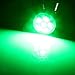 LED Monster Green LED Bulbs 6-SMD Car License Plate Lamp Bulb T10 194 168 W5W (4)