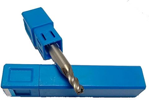 3.5mm 4 Flute HSS AL Square End Mill, High Speed Steel Flat End Cutter D3.510D660L