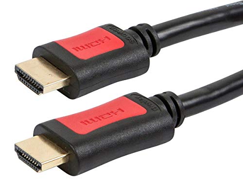 Monoprice Select Series Active High Speed HDMI Cable, 4K @ 24Hz, 10.2Gbps, 28AWG, CL2, 25ft, Black
