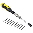 Jobar - Easy-Push Drill Driver, Reversible Ratchet, 11 Piece Set, RET6980