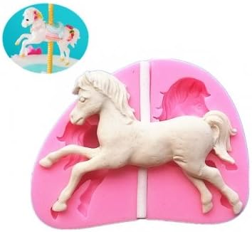 UR Bakeware Silicone Horse Chocolate Mold Mould Cake Decoration