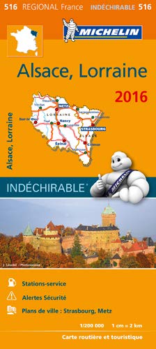 Carte Regional 516 Alsace Lorraine Indechirable Tear Resistant French Edition Cartes 6800 Michelin Travel Michelin Editions Des Voyages Amazon Com Books