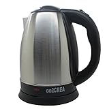 co2CREA Cordless Stainless-Steel Electric Kettle (1.8L Liter)