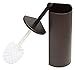 Blue Donuts Angled Powder Coated Bronze Toilet Brush