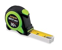 Komelon SL2830 30-Feet x 1-Inch Self Lock Tape Measure