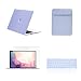 TOP CASE MacBook Pro 13 inch Case 2019 2018 2017 2016 Release A2159 A1989 A1706 A1708, 4 in 1 Essential Rubberized Hard Case, Keyboard Cover, Screen Protector, Sleeve for MacBook Pro 13"-Serenity Blue primary