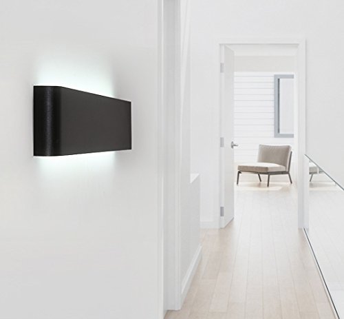 Rumfo Wall Light, Modern Minimalist LED Aluminum Lamp Bedside Lamp Wall Lamp Room Bathroom Mirror Light Direct Creative aisle (48cm 18w)