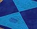 Kahuna Large Beach Blanket Sandproof - Compact Sand Free Beach Blanket, Beach Sheet, Picnic Blanket, Beach Tarp Blanket. Durable, Lightweight Nylon. with Stakes and Sand Anchor Pockets Dark Blue