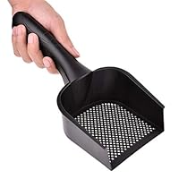 Fenfangxilas Pet Litter Scoop, Kitten Plastic Hollow Shovel Sand Waste Scooper Cleaning Tool