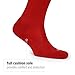 Sof Sole Baseball/Softball Over-the-Calf Team Athletic Performance Socks (2 Pair), Medium, Black