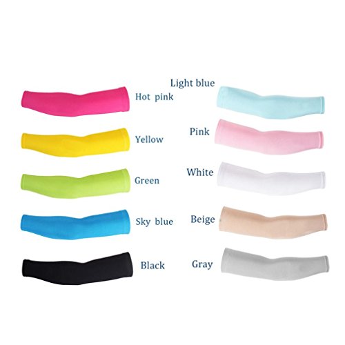 image for Nacome Arm Sleeves,UV Protection Cooling Arm Sleeves for Men Women You