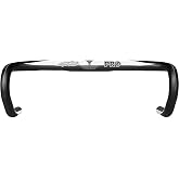 Pro Vibe Sprint Handlebar Black, 44Cm | Stiff road handlebar with integrated dual cable routing, PRO Vibe Sprint