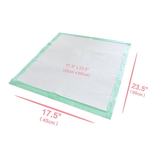Thxpet Puppy Pads Super Absorbent Leak-Proof 120Count Dog Pee Training Pads 17.5 x 23.5