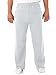 Jerzees Adult NuBlend Open-Bottom Sweatpants with Pockets(Ash,Medium)