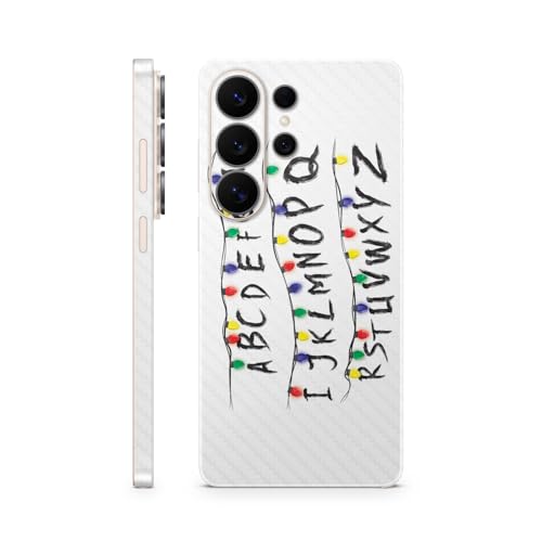 Carbon Fiber Phone Skin Compatible with Samsung Galaxy S26 Ultra - Stranger Alp…