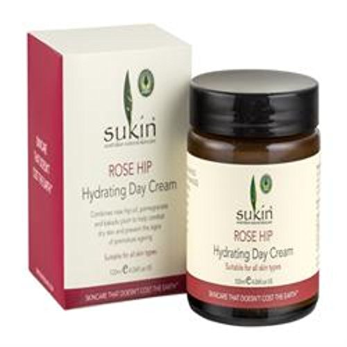 Sukin Rose Hip Hydrating Day Cream 4.06 Oz.