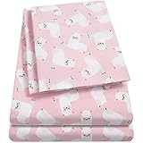 1500 Supreme Kids Bed Sheet Collection - Fun Colorful and Comfortable Boys and Girls Toddler Sheet Sets - Deep Pocket Wrinkle Free Hypoallergenic Soft and Cozy Bedding - Full, Llamas