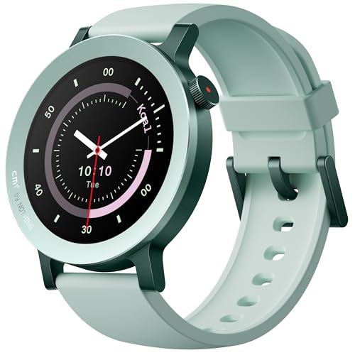 CMF Watch 3 Pro – Smartwatch 1,43" AMOLED, 13 Tage Akku, Dual-GPS, Bluetooth-Anrufe mit KI-Rauschunterdrückung, Herzfrequenz & Schlaftracking – hellgr