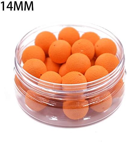 Phecda Sport 30pcs 14mm Smell Carp Fishing Bait Boilies Eggs / 4 Flavors Floating Ball Beads Feeder Artificial Carp Baits Lure/Hair Rig