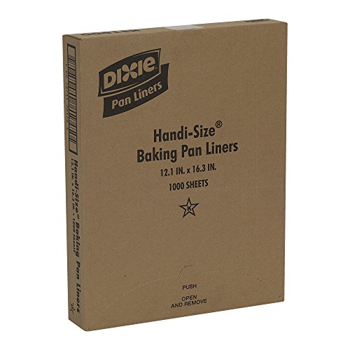 image for Georgia-Pacific Dixie HS1000 White Handi Size Greaseproof Pan Liner, 1