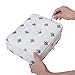 JIARUO Multi-function Makeup Cosmetic Bag Toiletry Travel Kit Organizer (white)