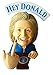 Hillary Clinton FU.. YOU Donald Trump Bobble Middle Finger Bobblehead - Election 2016