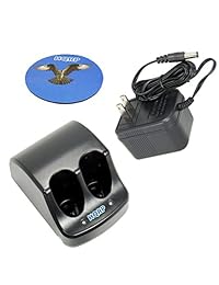 HQRP Dual Cargador de batería para Black & Decker, 3,6 V Versapak VP100, VP110 22 4040 22 4035 vp130 vp100 C vp105 C vp110 C 152370 03 Power Tools + HQRP Posavasos