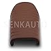 Senkauto Brown Flat Brat Universal Seat Cafe Racer Vintage Seat Tracker Scrambler Saddle