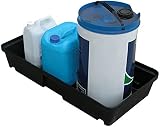 Yellowshield 30 Litre Spill Tray Polyethylene Parts Cleaning Station Drum view 2