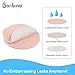 Nursing Breast Pads for Breastfeeding | Reusable + Washable | Organic Bamboo | (12 Pack) Including Signature Travel & Laundry Bag | Soft & Hypoallergenic Pads 4.7in (12cm)