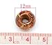 100pc 12mm Painted Pattern Barrel Wooden Beads Beading Supplies