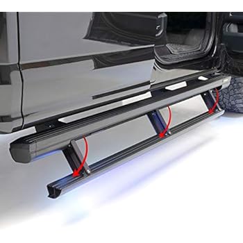 Amazon.com: ARIES 3048314 ActionTrac 83-Inch Powered Running Boards
