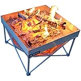 Campfire Defender Protect Preserve Pop-Up Fire Pit - Portable 24