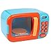 Just Like Home Microwave -Real Working Count Down Food Buttons, Real Rotating Plate Beeps When Food is Done Colors May Vary