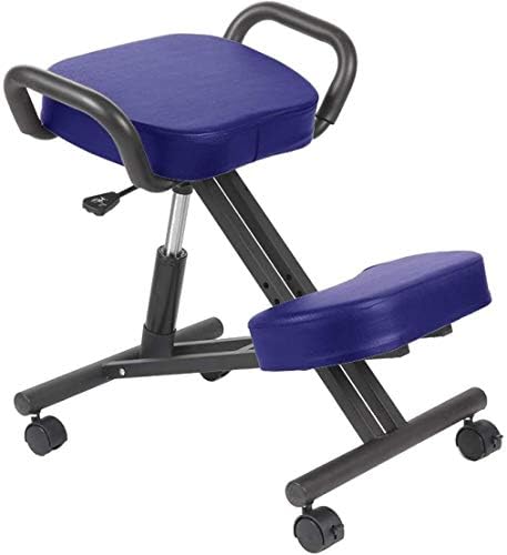 瞑想ゲームコンピュータ作業に適し人間工学膝間付椅子 角度調節の高